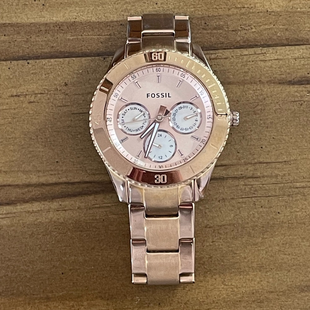 Fossil Rose Gold Watch